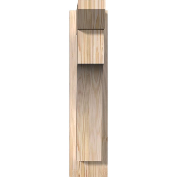 Westlake Slat Smooth Outlooker, Douglas Fir, 5 1/2W X 16D X 24H